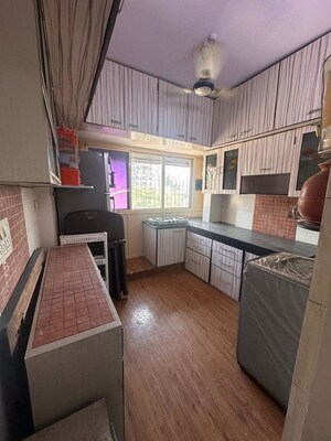 Kitchen in 1 RK Apartment at Sun Villa Malad West, Malad West – for Rent