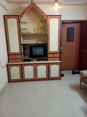 Living Room in 1 RK Apartment at Raj Niwas Malad West, Malad West – for Rent