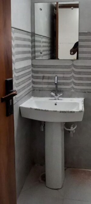 Bathroom in 1 RK Builder Floor at Vipul Square, Sushant Lok I – for Rent