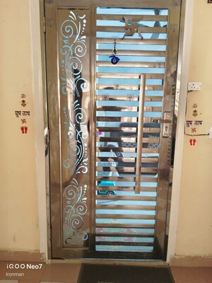 Staircase in 4 BHK Apartment at Ajnara Grace, Raj Nagar Extension – for Rent