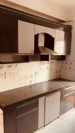 Kitchen in 3.5 BHK Apartment at Rishita Mulberry Heights, Sushant Golf City – for Rent