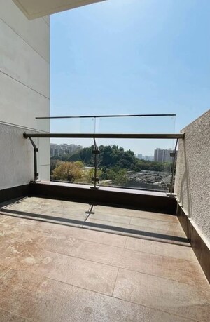 Balcony in 2 BHK Apartment at Shapoorji Pallonji Vicinia, Powai – for Rent