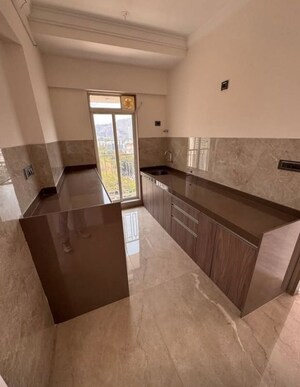 Kitchen in 1 BHK Apartment at Crescent Silverwoods, Powai – for Rent