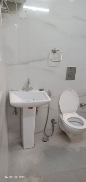 Bathroom in 3 BHK Apartment at Vasant Kunj – for Rent