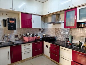 Kitchen in 3 BHK Apartment at MRKR Mera Homes, Whitefield – for Rent