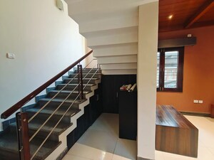 Staircase in 5 BHK Villa at Rahat Gardenia, Whitefield – for Rent