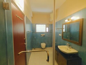 Bathroom in 5 BHK Villa at Rahat Gardenia, Whitefield – for Rent