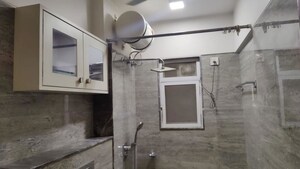 Bathroom in 2 BHK Apartment at Raheja Ridgewood, Goregaon East – for Rent