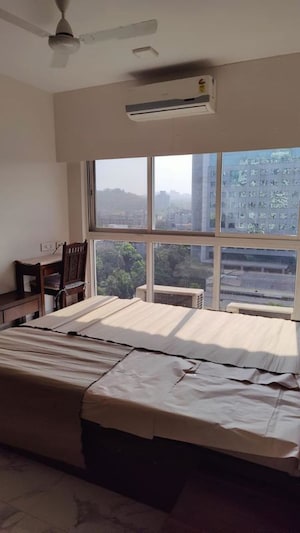 Bedroom in 2 BHK Apartment at Raheja Ridgewood, Goregaon East – for Rent