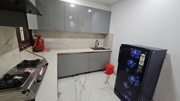 Kitchen, saket 2 Bedroom 850 Sq.Ft. Builder Floor In Saket Delhi 10200659