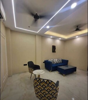 Living Room in 2 BHK Apartment at Rishita Manhattan, Gomti Nagar – for Rent