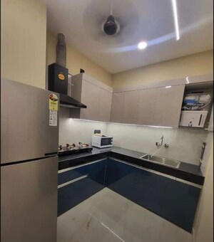 Kitchen in 2 BHK Apartment at Rishita Manhattan, Gomti Nagar – for Rent