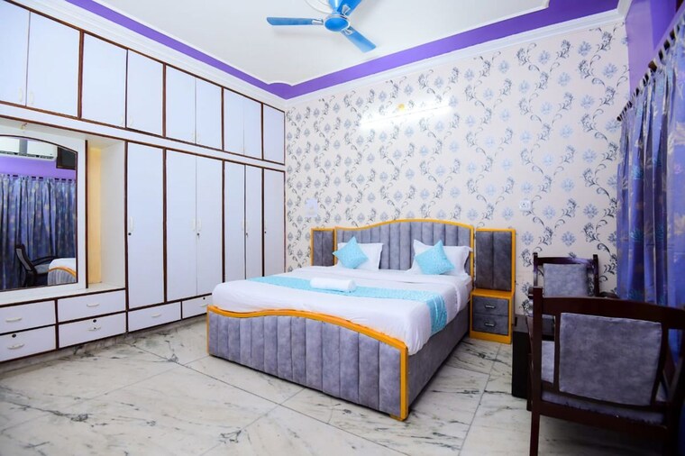 Bedroom, gomti nagar 3 Bedroom 1352 Sq.Ft. Independent House In Gomti Nagar Lucknow 10200722