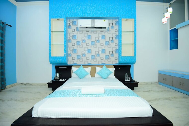 Bedroom, gomti nagar 3 Bedroom 1352 Sq.Ft. Independent House In Gomti Nagar Lucknow 10200722