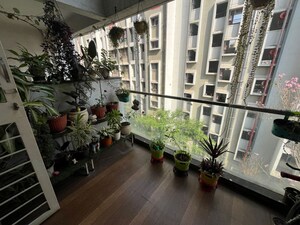 Balcony in 3 BHK Apartment at RK Riddhi Siddhi Heights, Wakad – for Rent