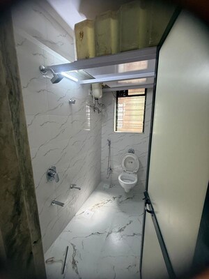 Bathroom in 2 BHK Apartment at Kaveri CHS Malad, Malad West – for Rent
