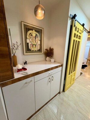 Balcony in 2.5 BHK Apartment at Oberoi Realty Splendor, Andheri East – for Rent