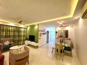 Living Room in 2.5 BHK Apartment at Oberoi Realty Splendor, Andheri East – for Rent