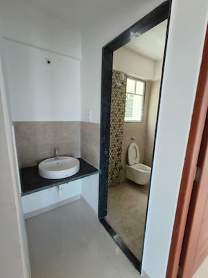 Bathroom in 2 BHK Apartment at VMA Reserve, Punawale – for Rent