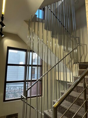 Staircase in 5 BHK Villa at Metro Spanish Villas, Patiala Road – for Rent