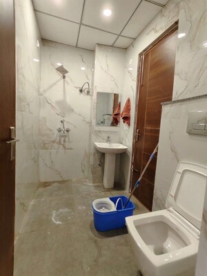 Bathroom in 3 BHK Builder Floor at Ramgarh Bhudda – for Rent