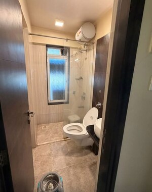 Bathroom in 2 BHK Apartment at Shangrila CHS Sakinaka, Sakinaka – for Rent