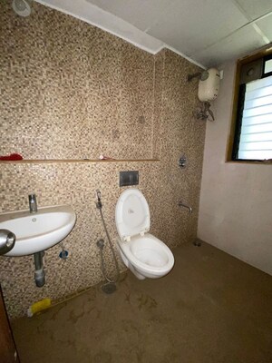 Bathroom in 2 BHK Apartment at Lodha Downtown, Dombivli East – for Rent