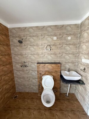 Bathroom in 3 BHK Apartment at Highland Park Chandigarh, Bhabat – for Rent