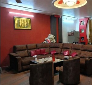 Living Room in 2 BHK Apartment at Hazratganj – for Rent