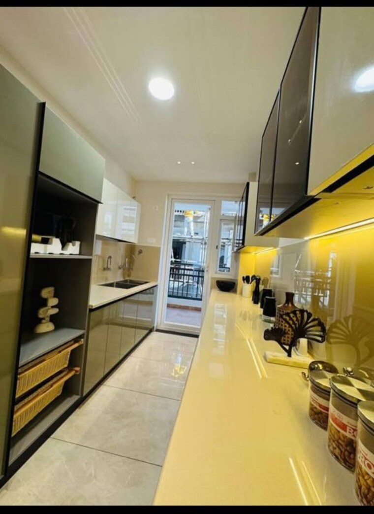 Kitchen, ambala highway 3 Bedroom 2025 Sq.Ft. Builder Floor In Ambala Highway Chandigarh 10200919