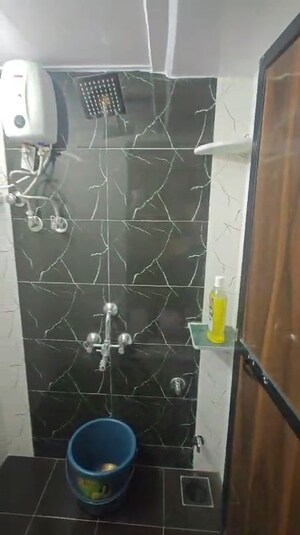 Bathroom in 1 BHK Apartment at Lower Parel – for Rent