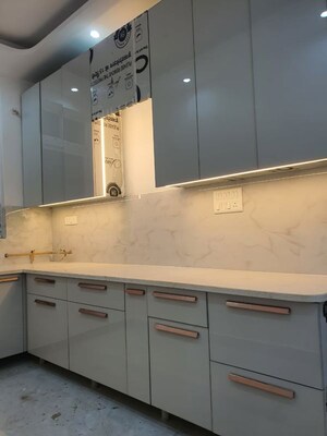 Kitchen in 4 BHK Builder Floor at Green Fields Colony – for Rent