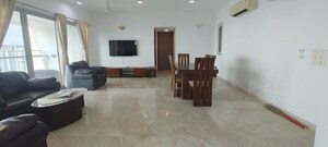 Living Room in 4 BHK Apartment at DB Woods, Goregaon East – for Rent