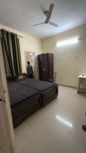 Bedroom in 2 BHK Builder Floor at Relaxo Apartment, Sector 46 – for Rent