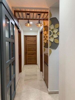 Staircase in 4 BHK Apartment at Ireo Skyon, Sector 60 – for Rent