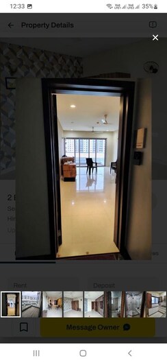 2 BHK Apartment For Rent in Kasturi Eon Homes