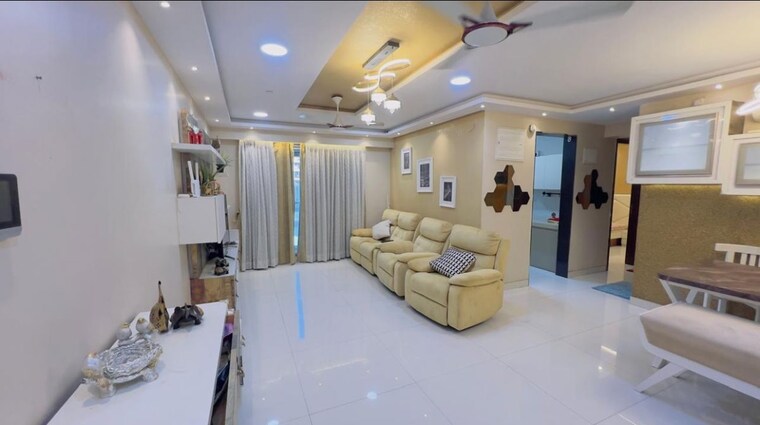 Living Room, sheth-avalon 2 Bedroom 750 Sq.Ft. Apartment In Laxmi Nagar Thane 10201125
