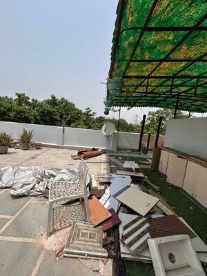 Balcony in 3 BHK Apartment at Rohini Sector 13 – for Sale