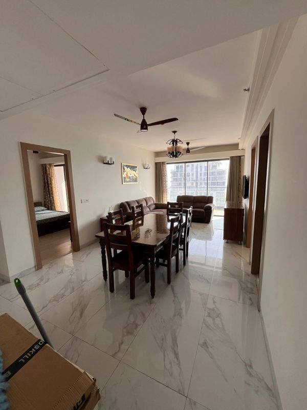 2 BHK + Pooja Room Apartment For Rent in M3M Heights