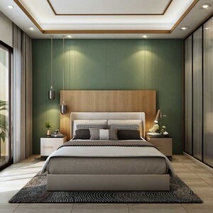 Bedroom in 1 BHK Apartment at Shraddha Vardaan, Bhandup West – for Sale