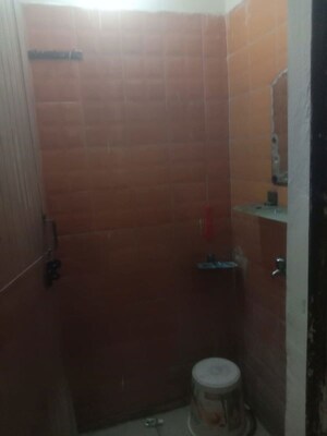 Bathroom in 1 BHK Builder Floor at Gulmohar Estate, Pi Greater Noida – for Rent