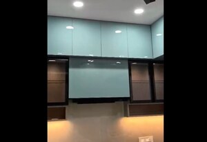 Kitchen in 3 BHK Apartment at SRR Sriram River View, Narsingi – for Rent