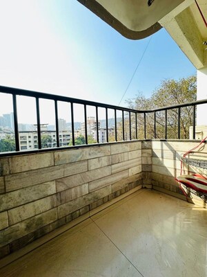 Balcony in 2 BHK Apartment at Vasant Vihar Complex, Pokhran Road No Two – for Rent