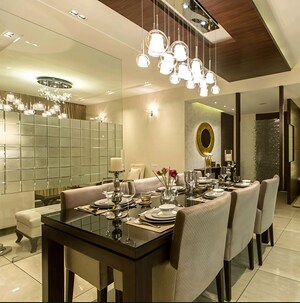 Living Room in 4 BHK Apartment at Exotic Grandeur, Baltana – for Sale