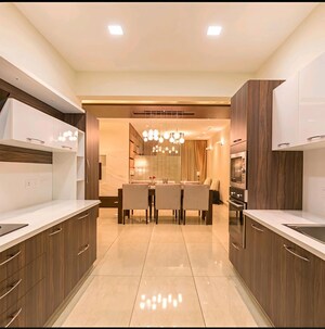 Kitchen in 4 BHK Apartment at Exotic Grandeur, Baltana – for Sale