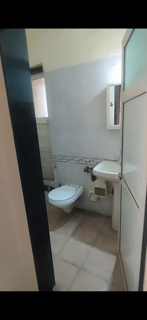 Bathroom in 2 BHK Apartment at K Raheja Palm Court, Malad West – for Rent