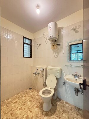 Bathroom in 3 BHK Apartment at Kaggadasapura – for Rent