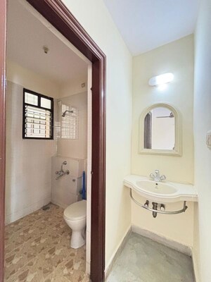 Bathroom in 3 BHK Apartment at Kaggadasapura – for Rent