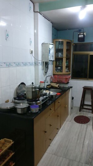 Kitchen in 1 BHK Apartment at Millenium Park, Mulund East – for Rent