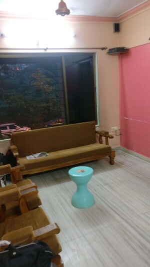 Living Room in 1 BHK Apartment at Millenium Park, Mulund East – for Rent
